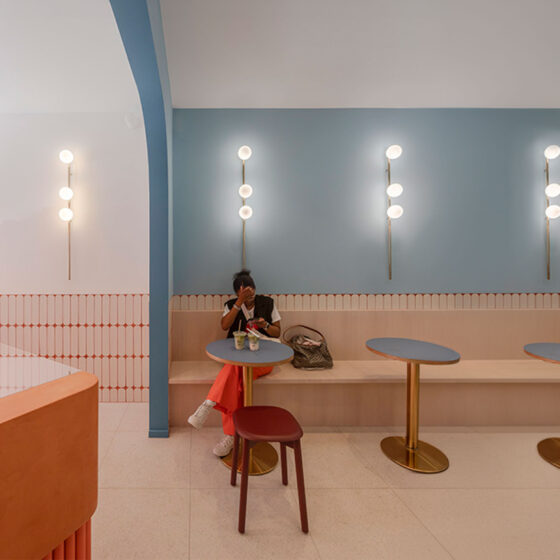 Interior cona test square