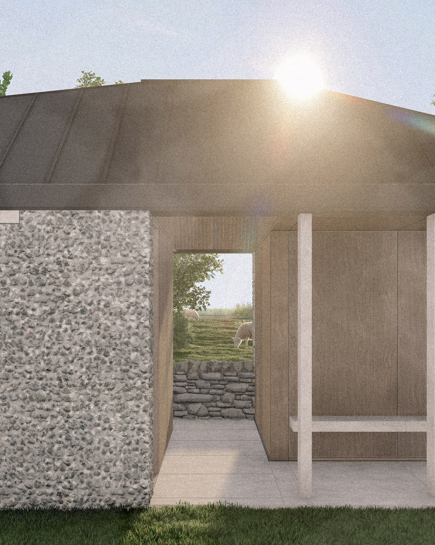 pavilion sun