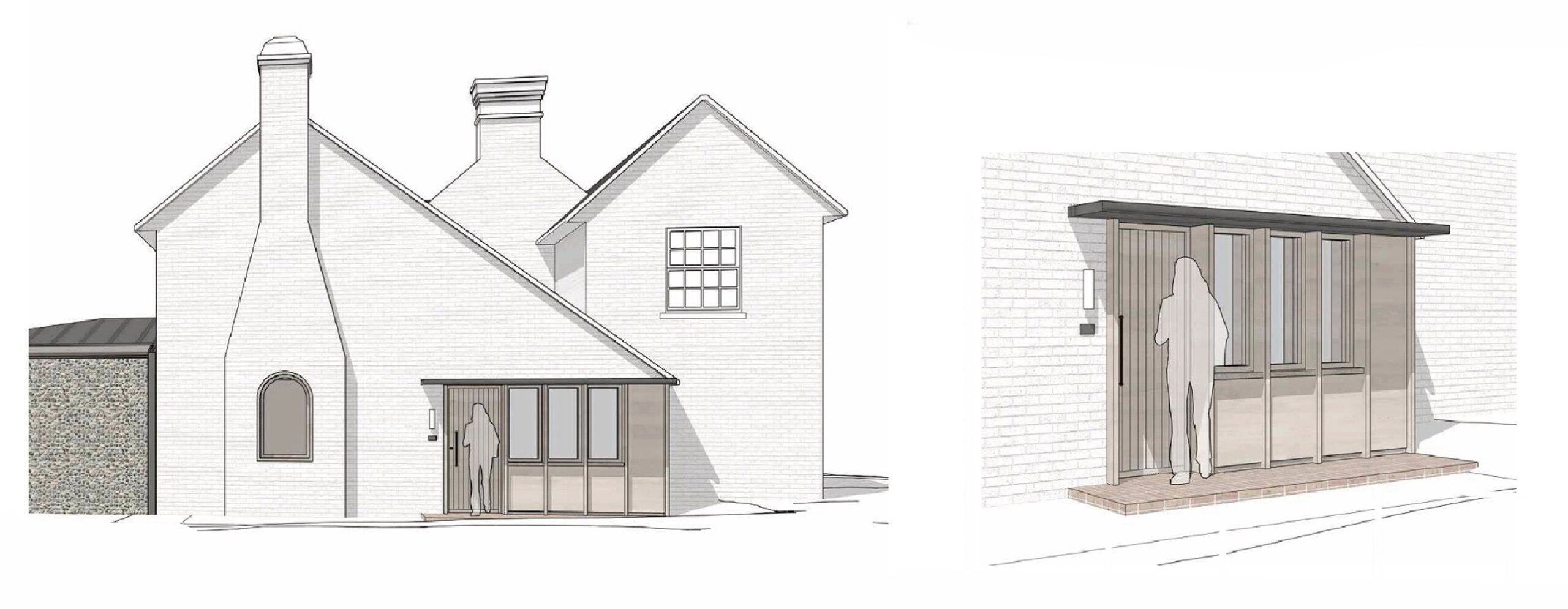 Elevation existing chimney2